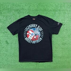 Limited edition Harley Davidson t shirt size large black